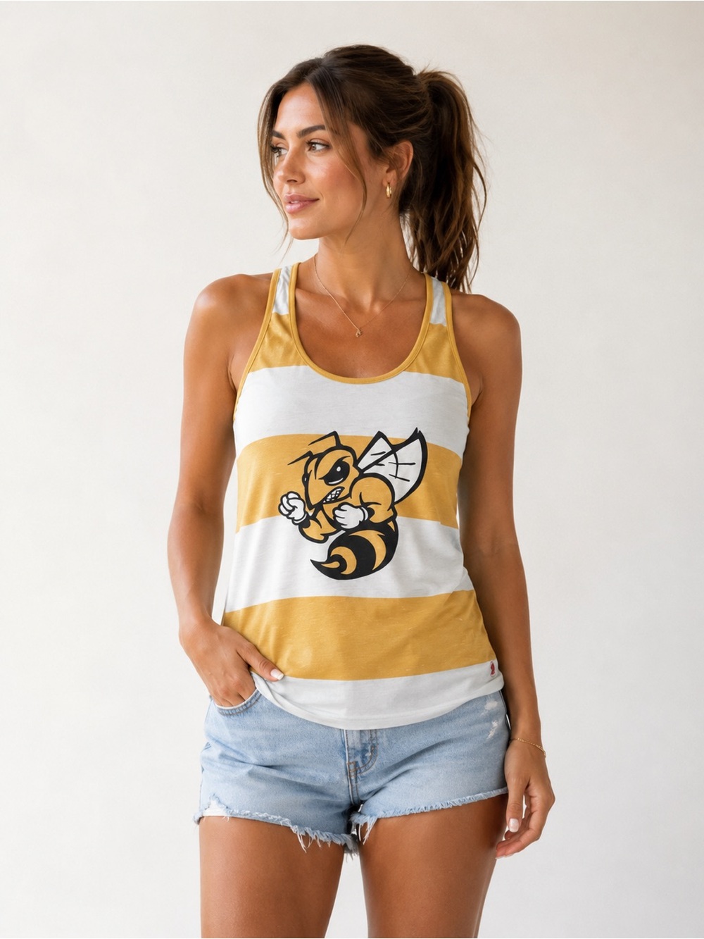 Yellow Jacket Tank Top - Sz L